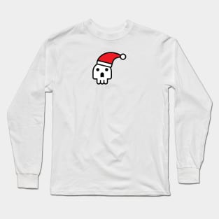 Santa Skull Long Sleeve T-Shirt